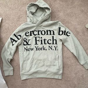 Xs Abercrombie and Finch pull over hoodie fleece